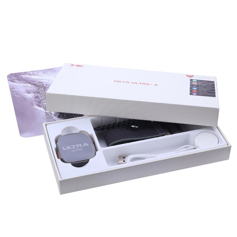 18 ماه گارانتی - ساعت هوشمند مدل HK10 ULTRA - A