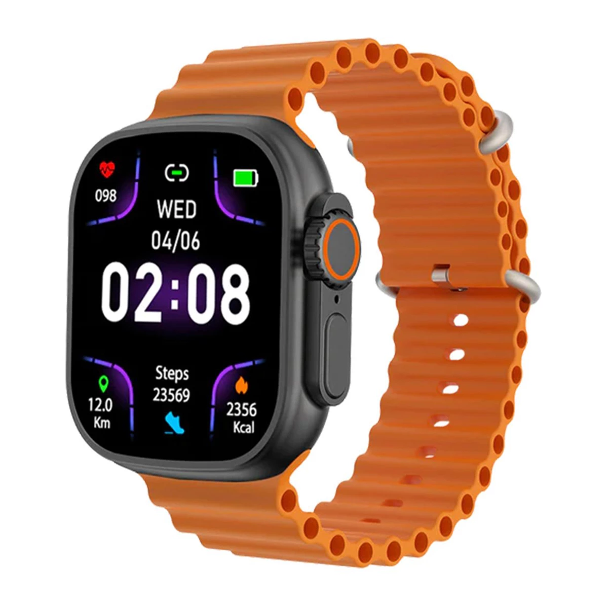 18 ماه گارانتی - ساعت هوشمند ویرفیت مدل HK10 ultra3