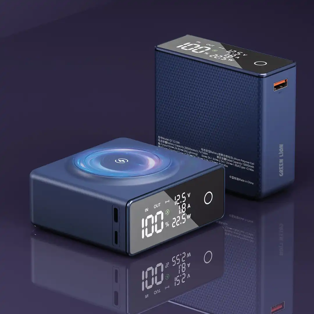 پاوربانک مگ سیف 20000mAh گرین لاین مدل GNCHMG20PB
