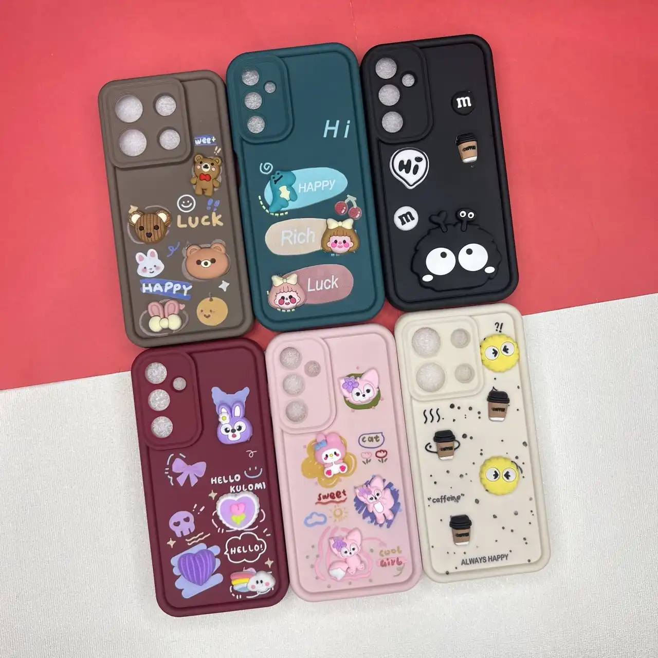 کاور عروسکی مناسب برای گوشی موبایل سامسونگ Galaxy A55