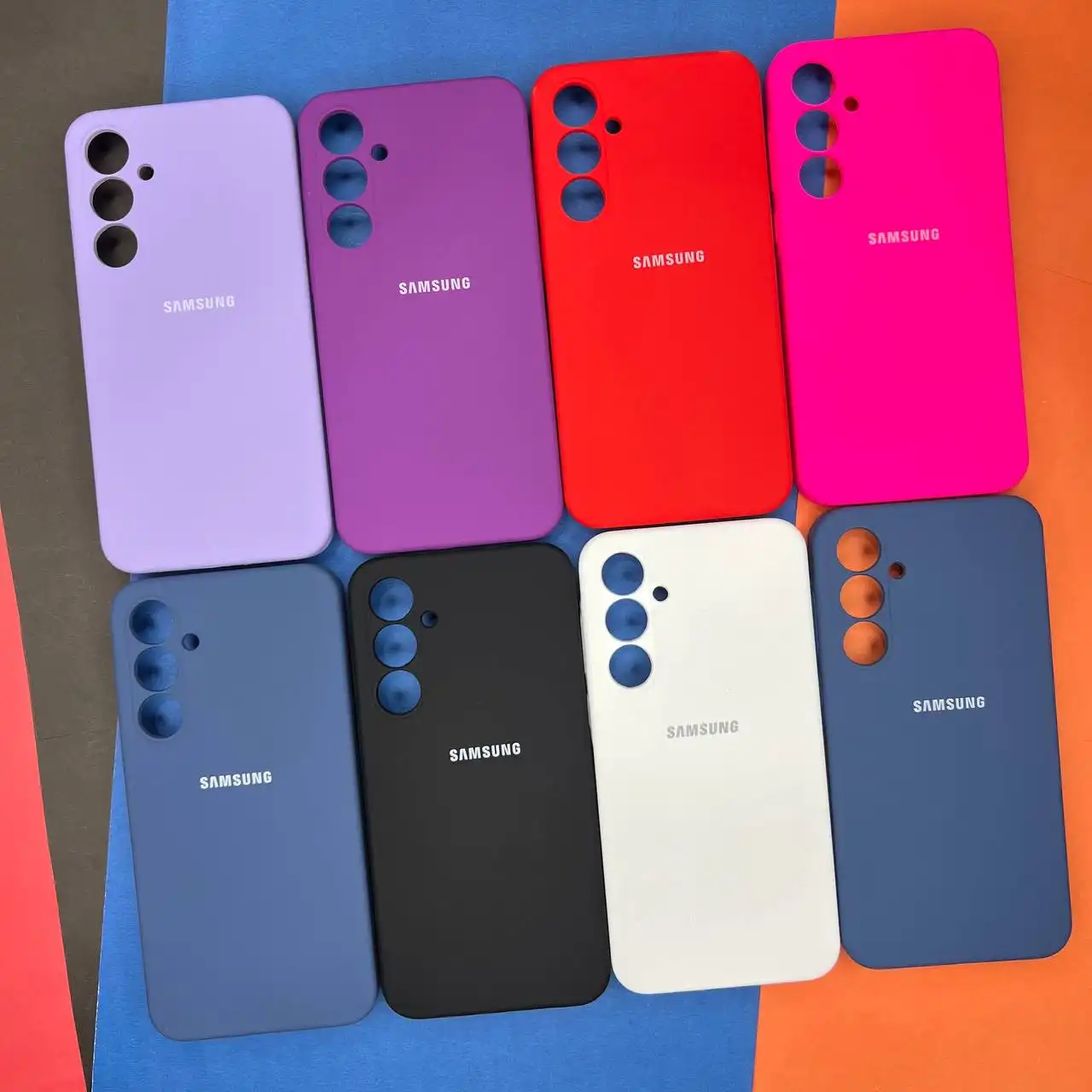 کاور سیلیکونی اورجینال (پاک کنی - تست فندک) مناسب برای گوشی موبایل سامسونگ Galaxy A22 4G