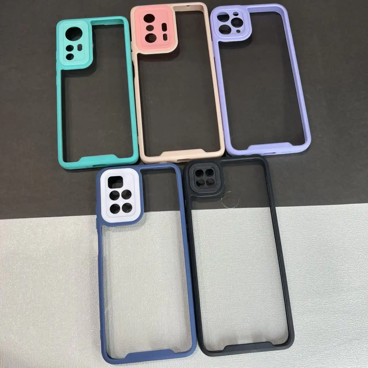 کاور شیشه ای دور رنگی مناسب برای گوشی موبایل شیائومی Note 10s