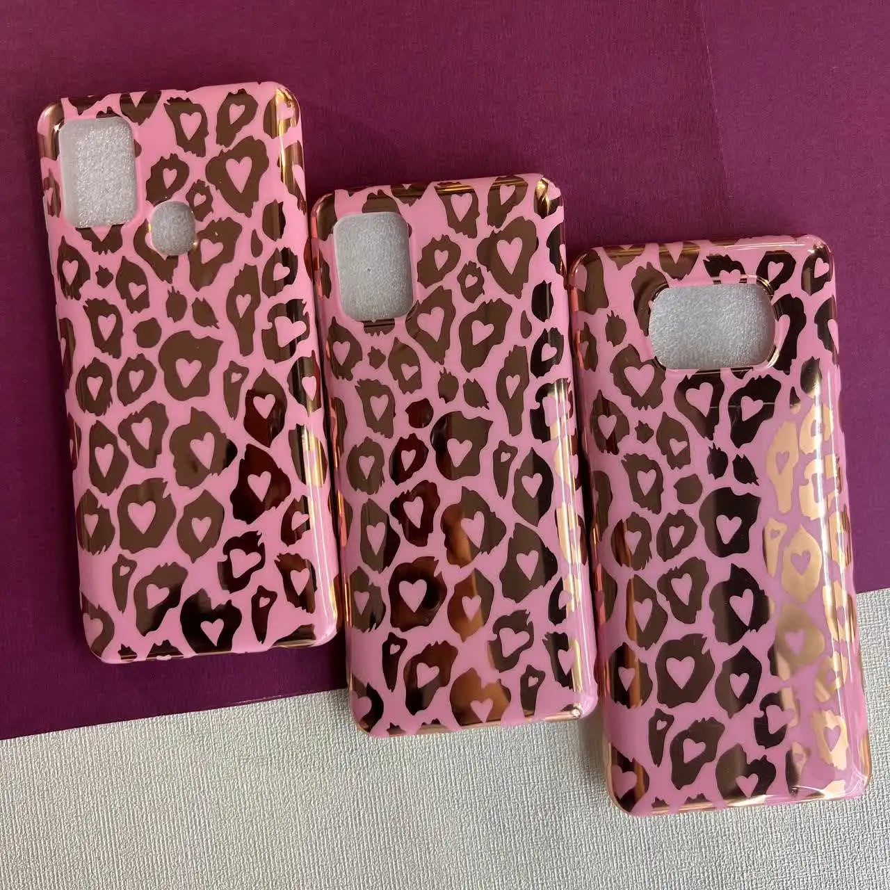 کاور پلنگی صورتی مناسب برای گوشی موبایل شیائومی Poco X3