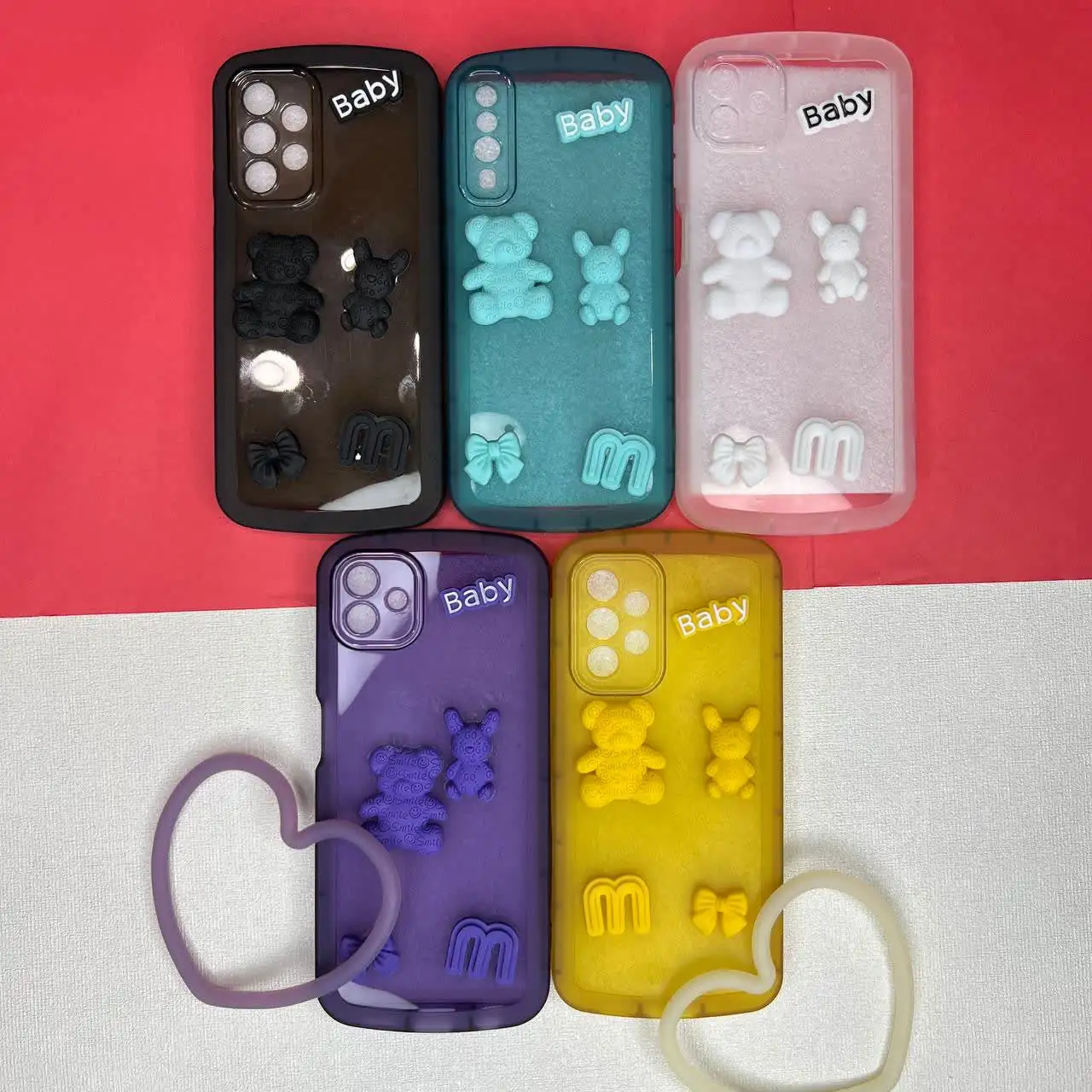 کاور عروسکی ژله ای مناسب برای گوشی موبایل سامسونگ Galaxy A04