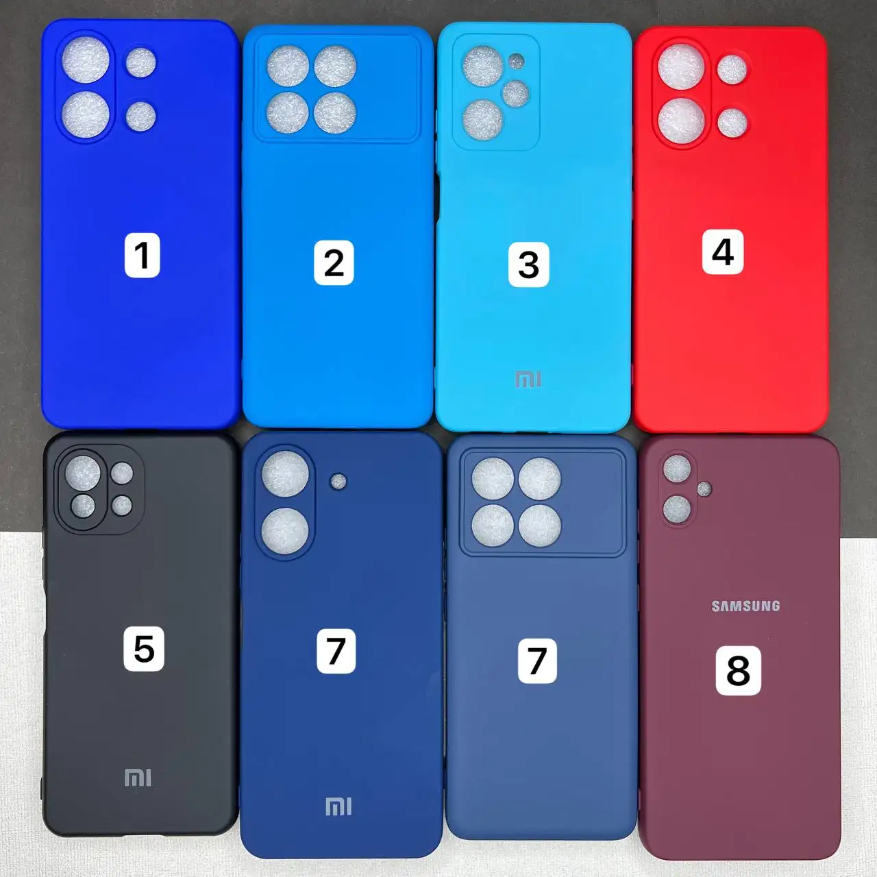 کاور سیلیکونی های کپی مناسب برای گوشی موبایل شیائومی Poco X6 Pro