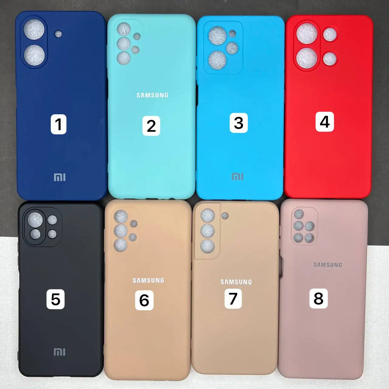 کاور سیلیکونی های کپی مناسب برای گوشی موبایل سامسونگ Galaxy A03s