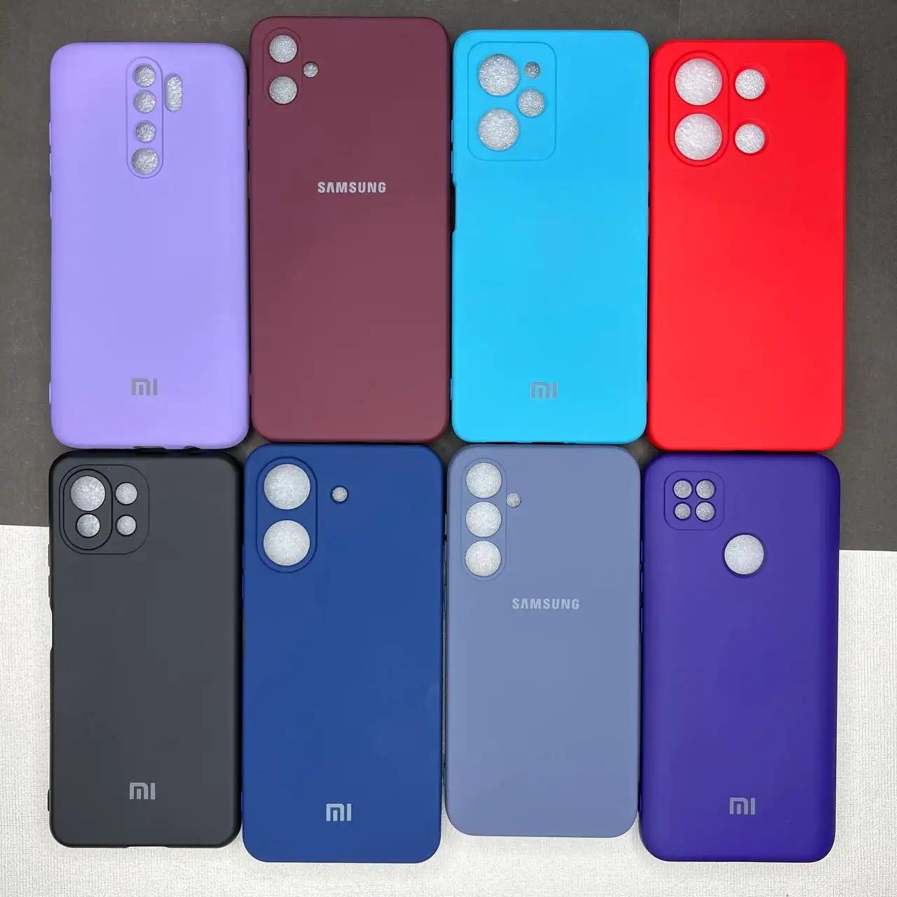 کاور سیلیکونی های کپی مناسب برای گوشی موبایل شیائومی Note 9