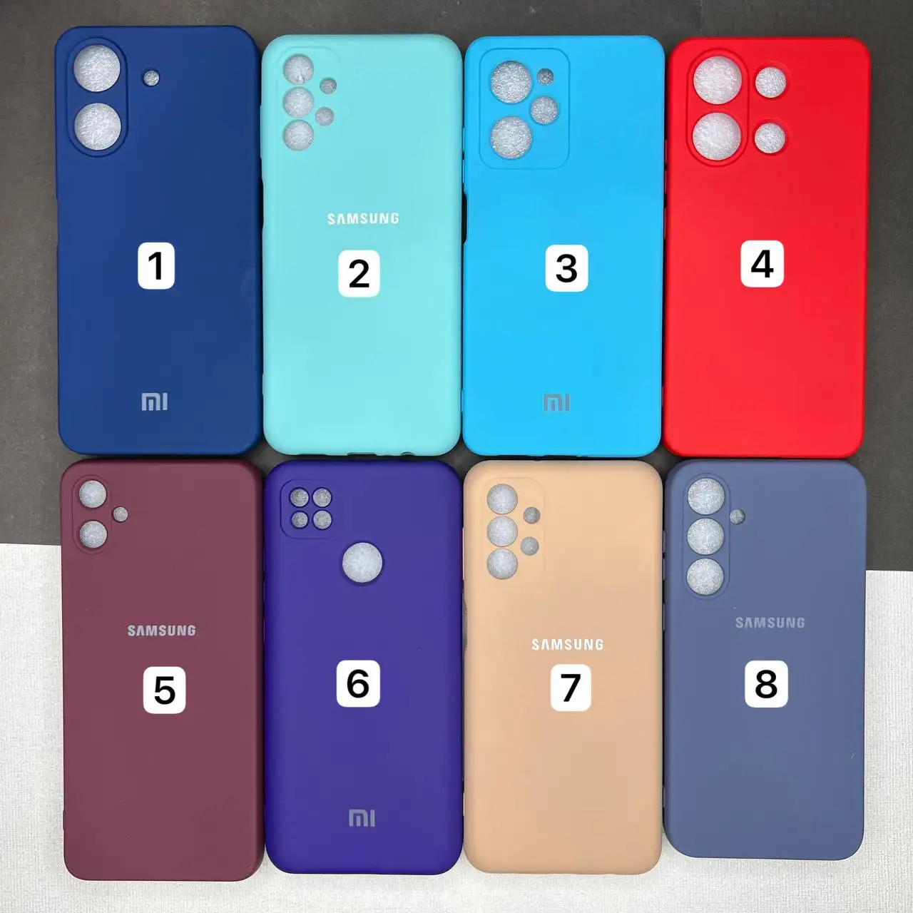 کاور سیلیکونی های کپی مناسب برای گوشی موبایل سامسونگ Galaxy A13