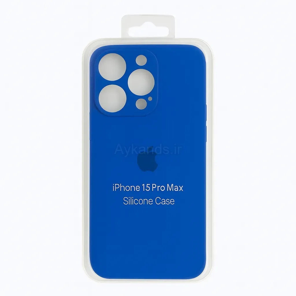 کاور مدل سیلیکونی مناسب برای گوشی موبایل اپل iPhone 15 Pro Max