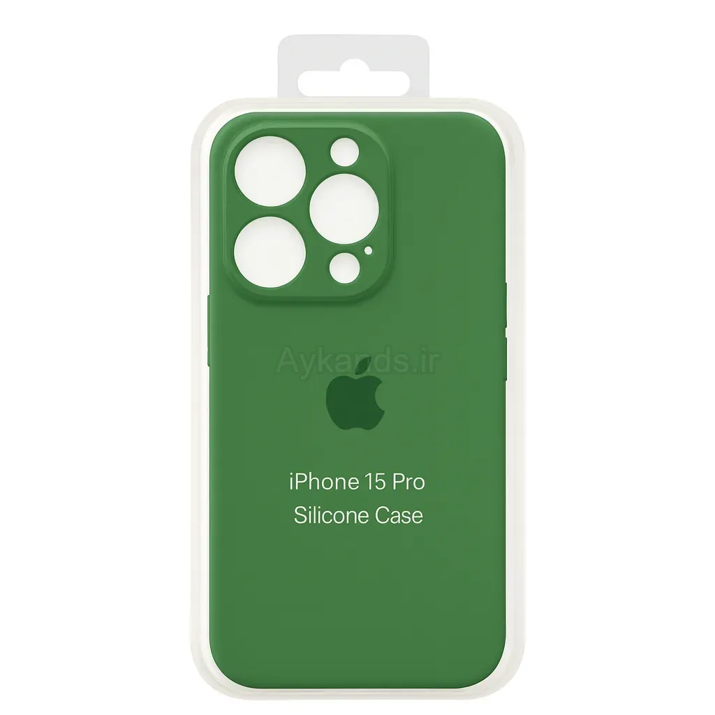 کاور مدل سیلیکونی مناسب برای گوشی موبایل اپل iPhone 15 Pro Max