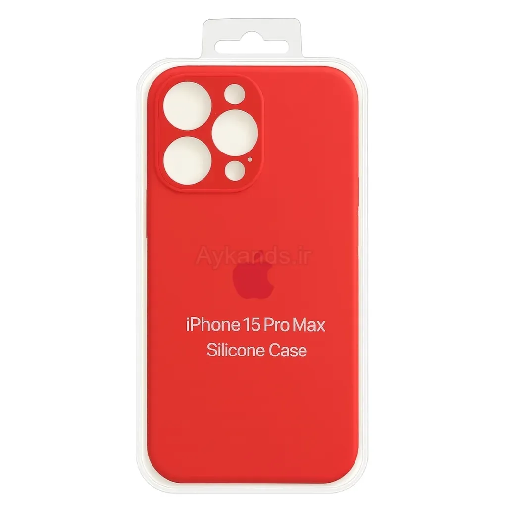 کاور مدل سیلیکونی مناسب برای گوشی موبایل اپل iPhone 15 Pro Max