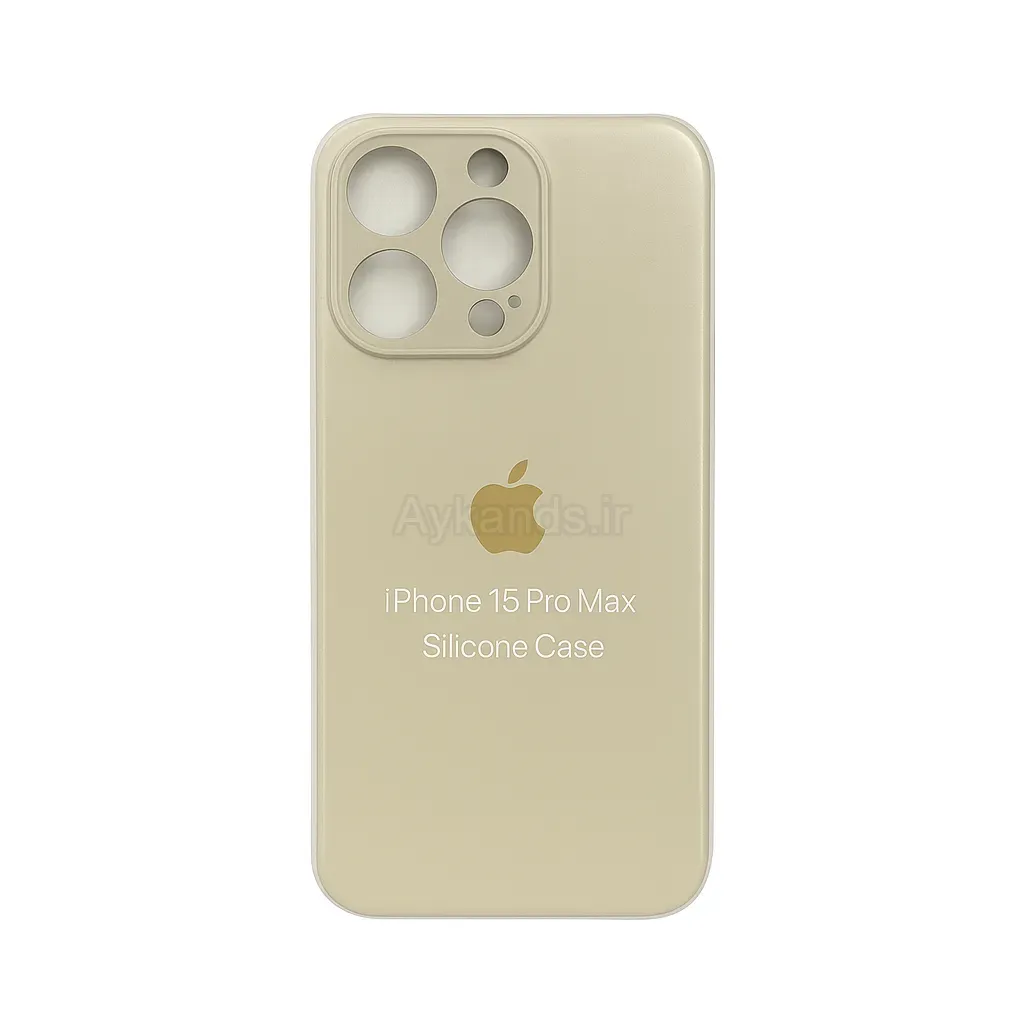 کاور مدل سیلیکونی مناسب برای گوشی موبایل اپل iPhone 15 Pro Max