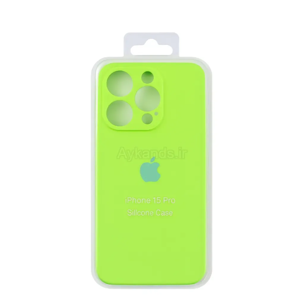 کاور مدل سیلیکونی مناسب برای گوشی موبایل اپل iPhone 15 Pro Max