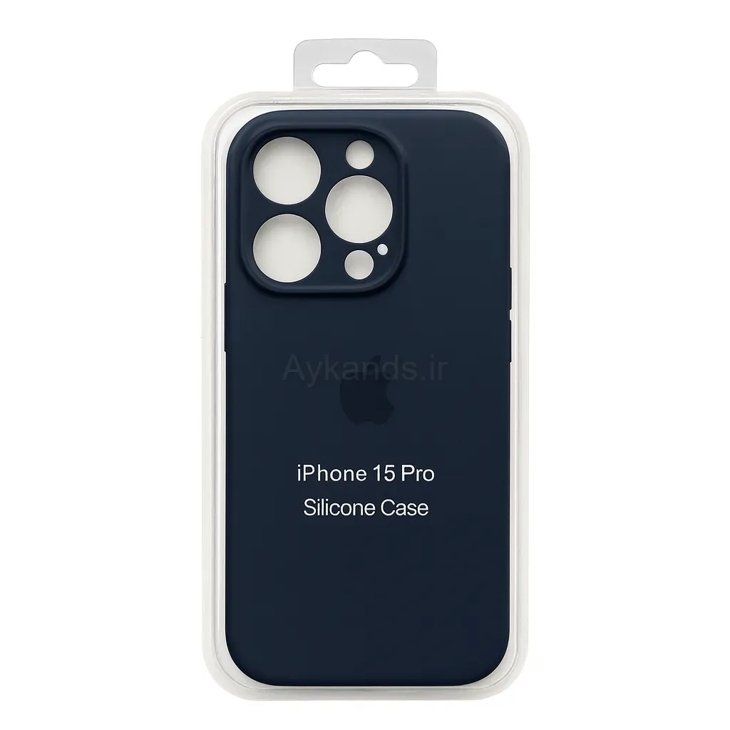 کاور مدل سیلیکونی مناسب برای گوشی موبایل اپل iPhone 15 Pro Max
