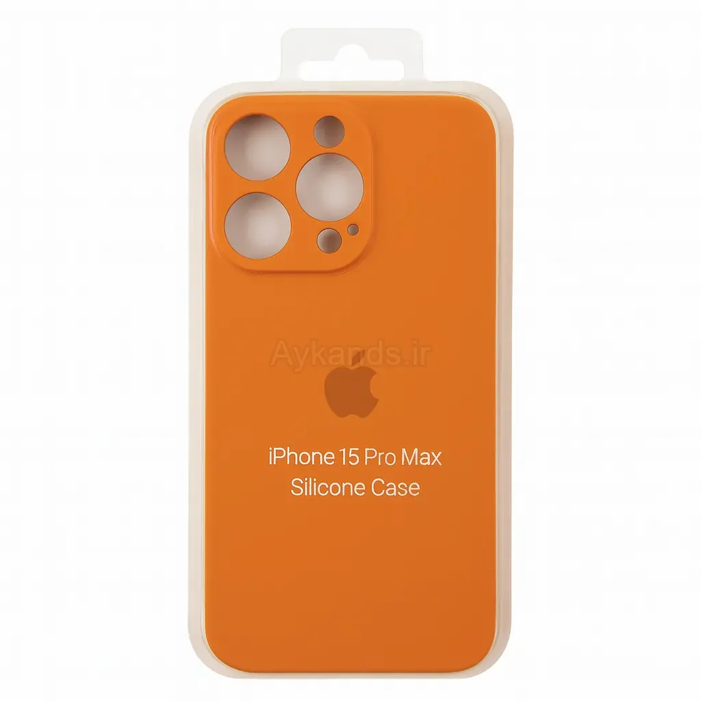کاور مدل سیلیکونی مناسب برای گوشی موبایل اپل iPhone 15 Pro Max