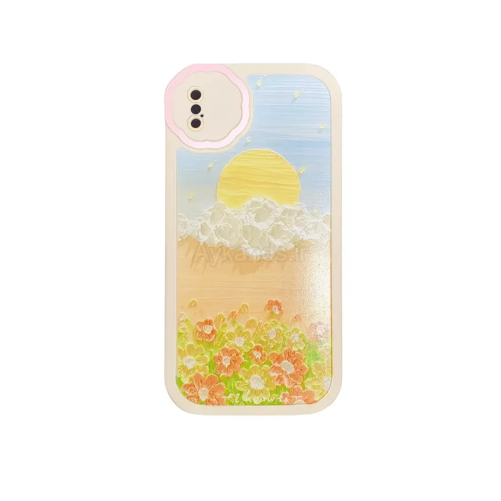 کاور آبرنگی طرح دو مناسب برای گوشی موبایل iPhone XS Max