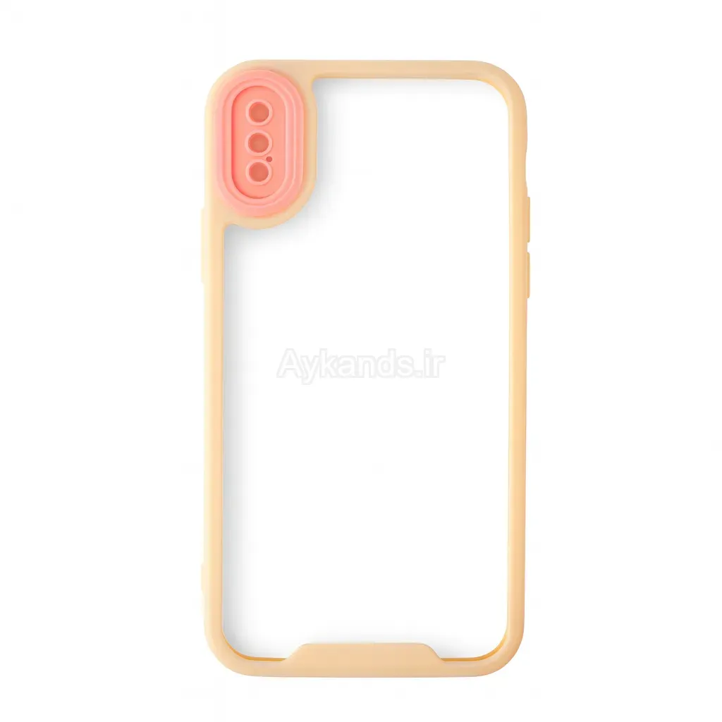 کاور شیشه ای دور رنگی مناسب برای گوشی موبایل iPhone XS Max