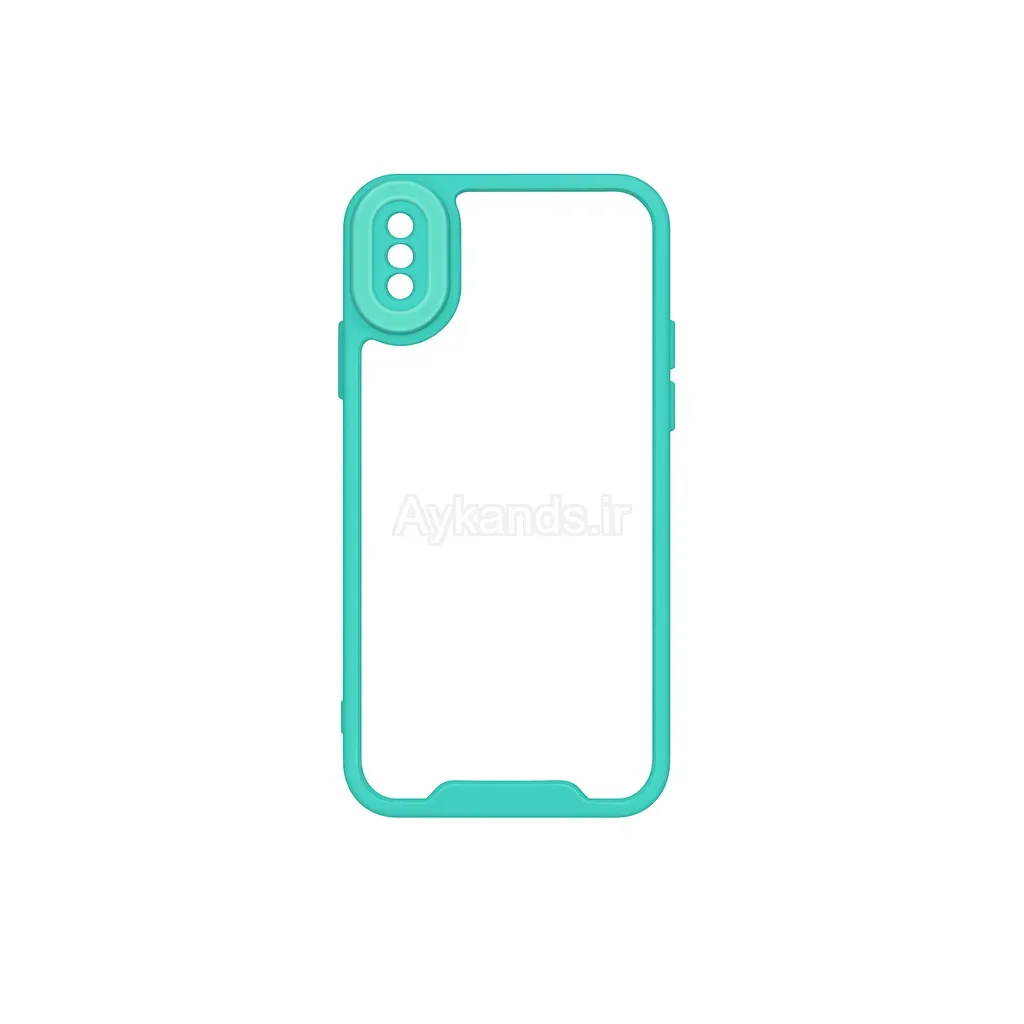 کاور شیشه ای دور رنگی مناسب برای گوشی موبایل iPhone Xs