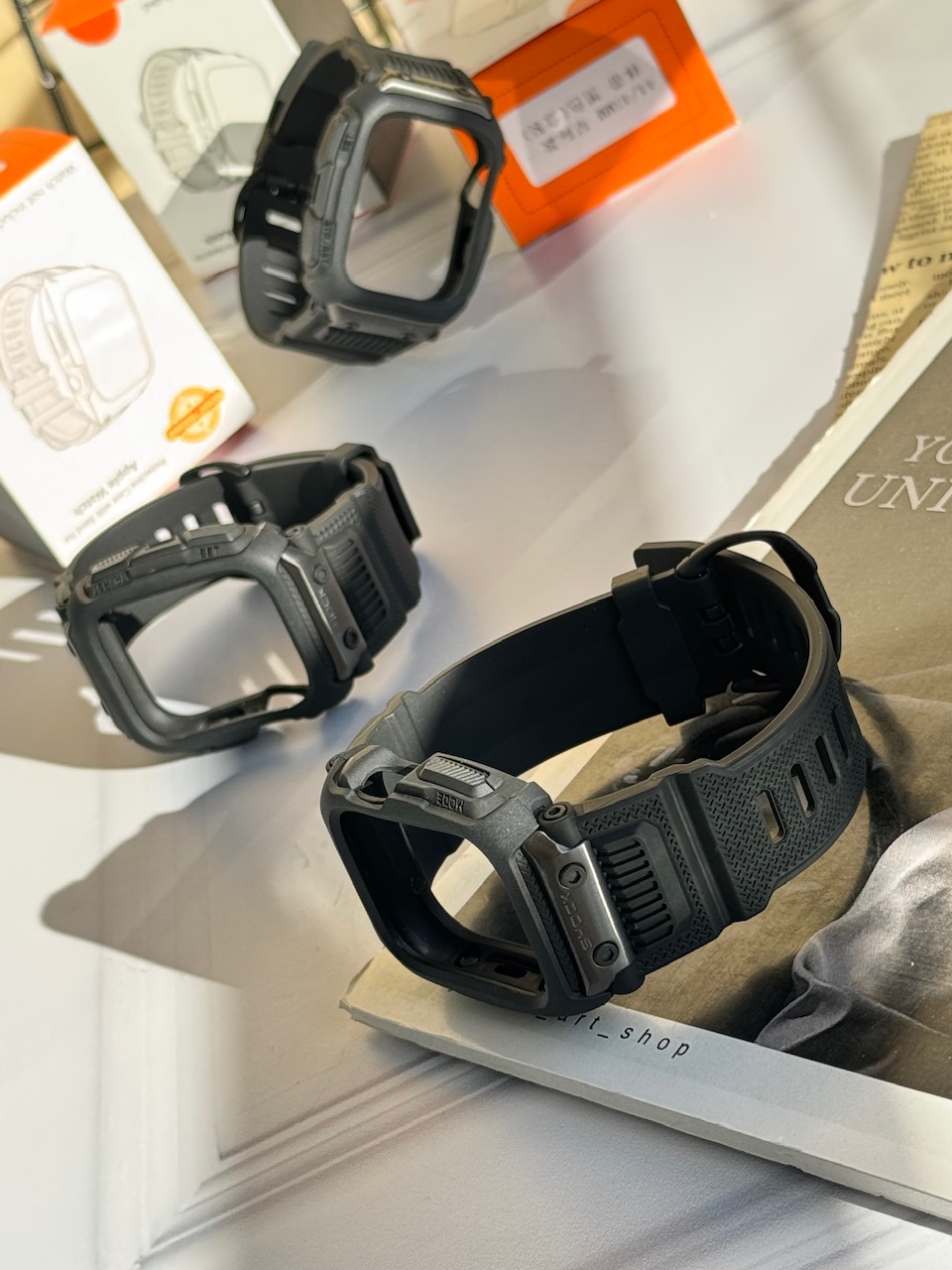 بند و گارد اپل واچ طرح G-SHOCK