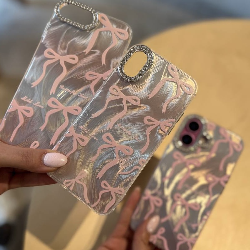 کاور Pink riboon  مناسب برای گوشی موبایل iPhone 17