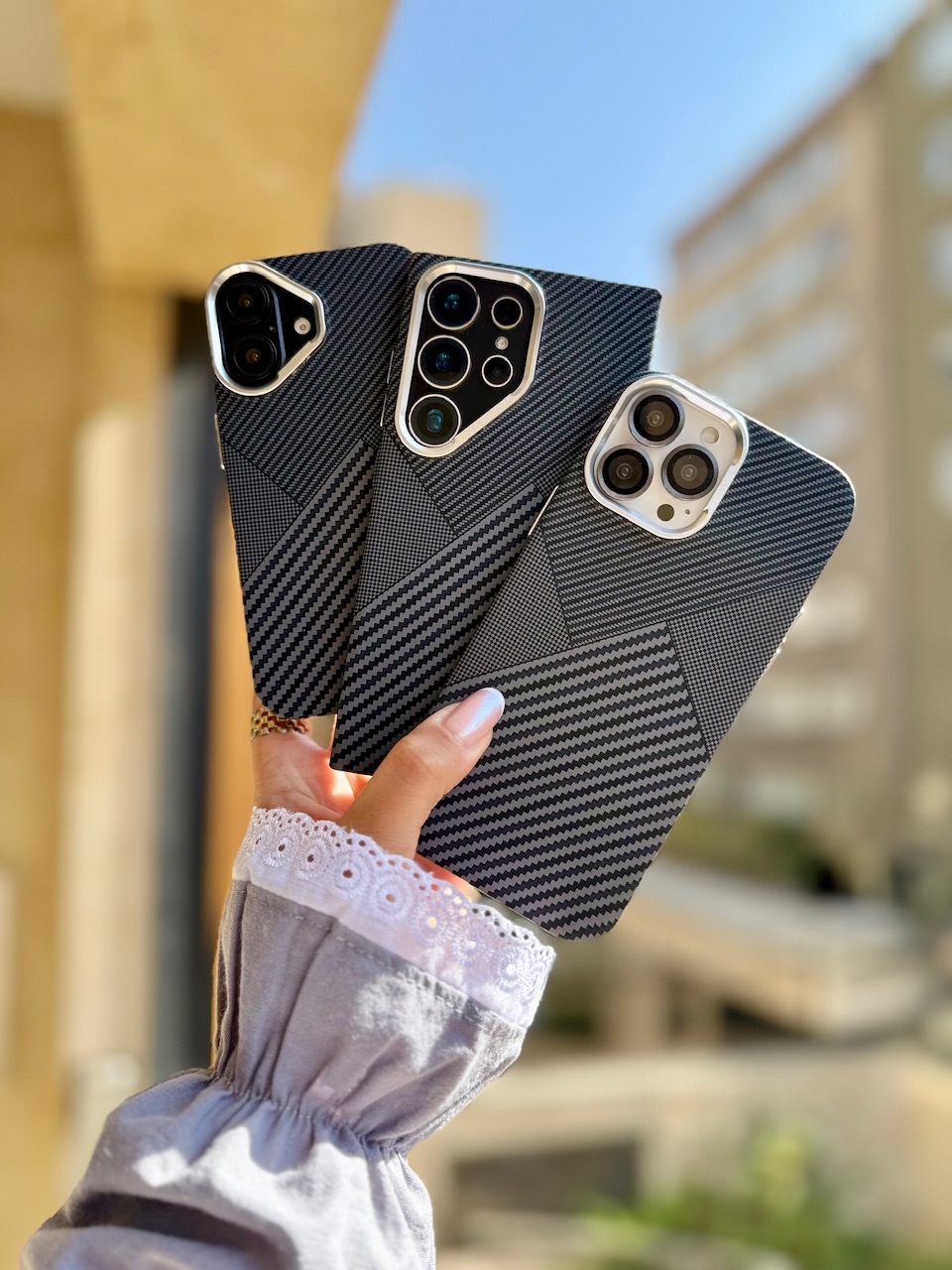 کاور Carbon PC Magnetic  مناسب برای گوشی موبایل سامسونگ Galaxy S24 Ultra