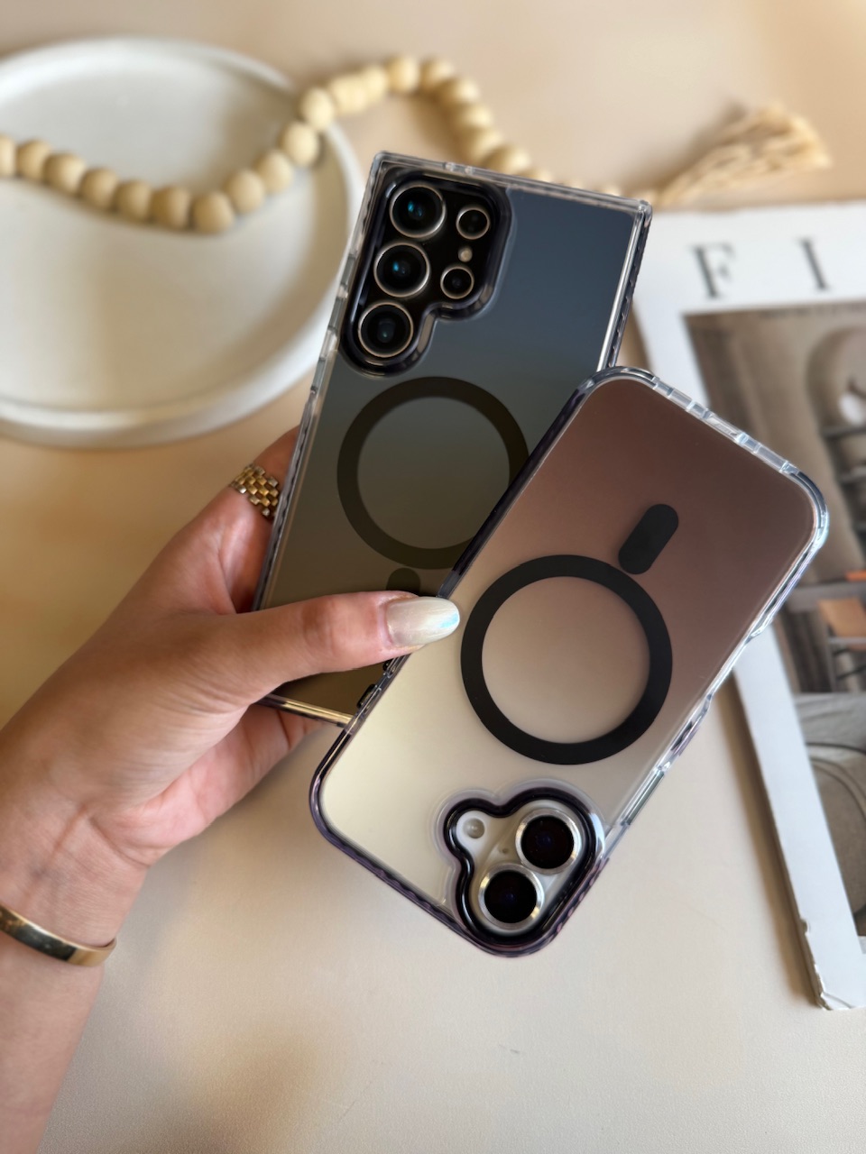 کاور Matte Land MagSafe  پلنگی مناسب برای گوشی موبایل iPhone 16 Pro Max