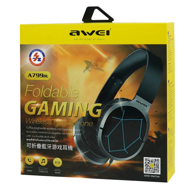 هدفون گیمینگ بلوتوثی Awei A799BL