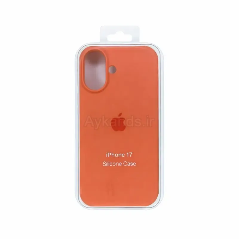 کاور مدل سیلیکونی مناسب برای گوشی موبایل iPhone 17