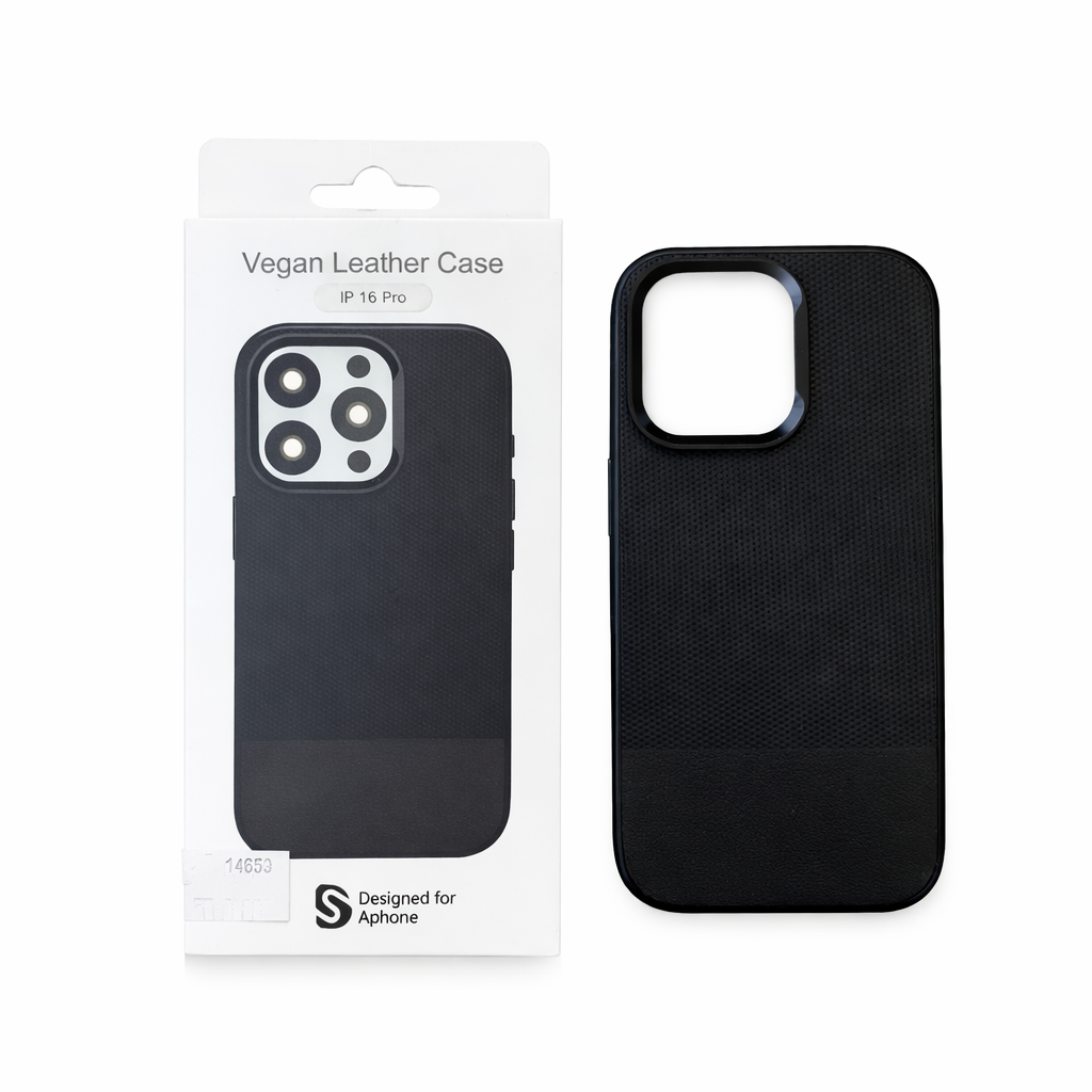 کاور VEGAN Leather مناسب برای گوشی موبایل iPhone 16 Pro