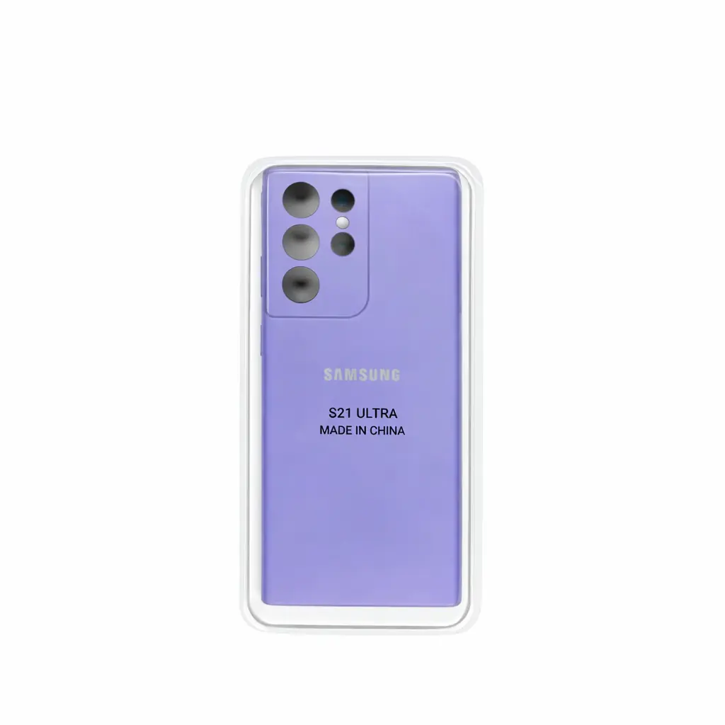 کاور سیلیکونی مناسب برای گوشی موبایل سامسونگ Galaxy S21 Ultra