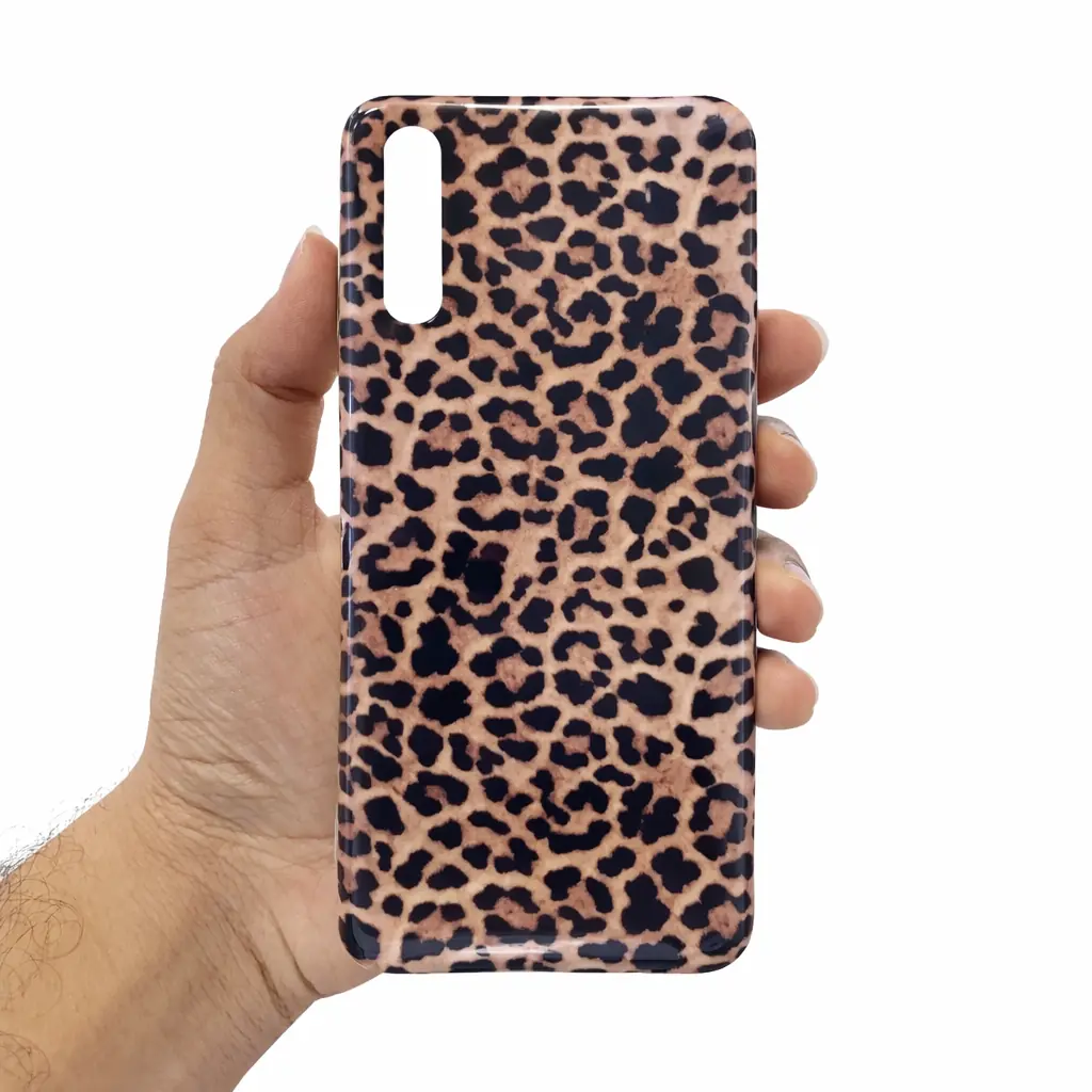 کاور پلنگی به همراه پاپ سوکت مناسب برای گوشی موبایل سامسونگ Galaxy A70