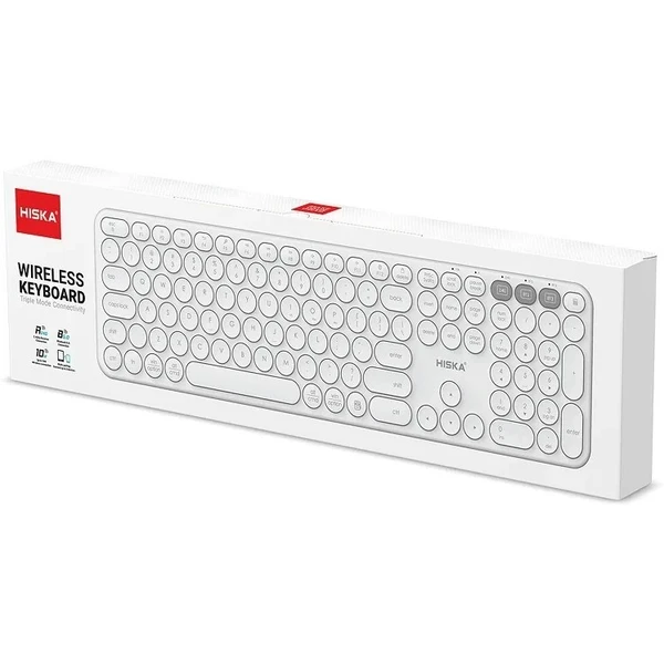کیبورد بی سیم هیسکا مدل HISKA HX-KE250