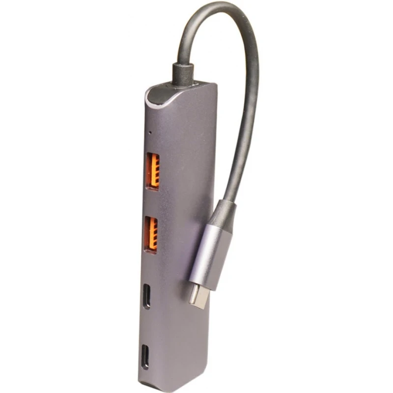 هاب تایپ سی کی نت مدل KNET K-HUCMHC321 4PORT TYPE-C USB 3.0 - گارانتی شرکتی
